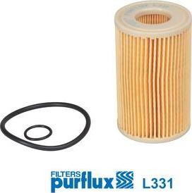 Purflux L331 - Масляный фильтр autospares.lv