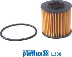 Purflux L338 - Масляный фильтр autospares.lv