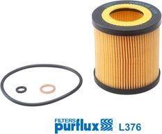 Purflux L376 - Масляный фильтр autospares.lv