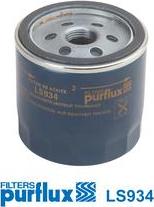 Purflux LS934 - Масляный фильтр autospares.lv