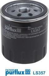 Purflux LS357 - Масляный фильтр autospares.lv