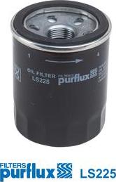 Purflux LS225 - Масляный фильтр autospares.lv