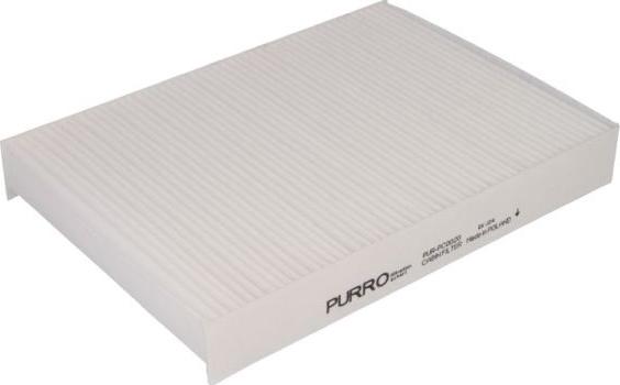 PURRO PUR-PC0020 - Фильтр воздуха в салоне autospares.lv