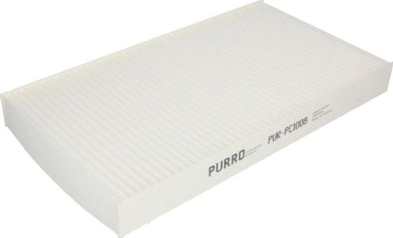 PURRO PUR-PC1008 - Фильтр воздуха в салоне autospares.lv