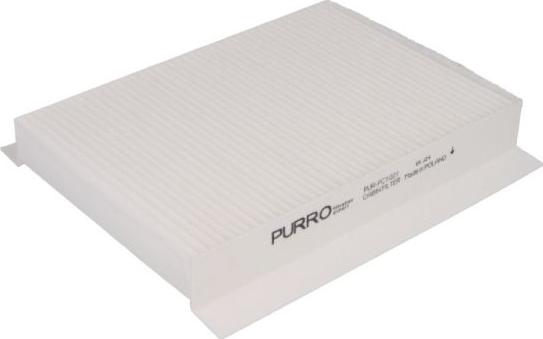 PURRO PUR-PC1021 - Фильтр воздуха в салоне autospares.lv