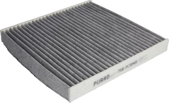 PURRO PUR-PC3040C - Фильтр воздуха в салоне autospares.lv