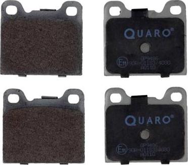 QUARO QP9486 - Тормозные колодки, дисковые, комплект autospares.lv