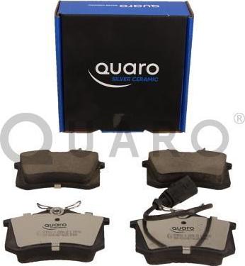 QUARO QP9596C - Тормозные колодки, дисковые, комплект autospares.lv