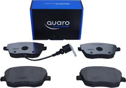 QUARO QP9502C - Тормозные колодки, дисковые, комплект autospares.lv
