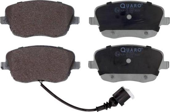 QUARO QP9502 - Тормозные колодки, дисковые, комплект autospares.lv