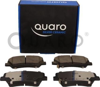 QUARO QP9666C - Тормозные колодки, дисковые, комплект autospares.lv