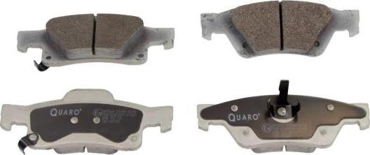 QUARO QP9039 - Тормозные колодки, дисковые, комплект autospares.lv