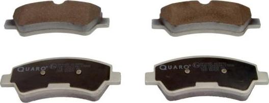 QUARO QP9385 - Тормозные колодки, дисковые, комплект autospares.lv