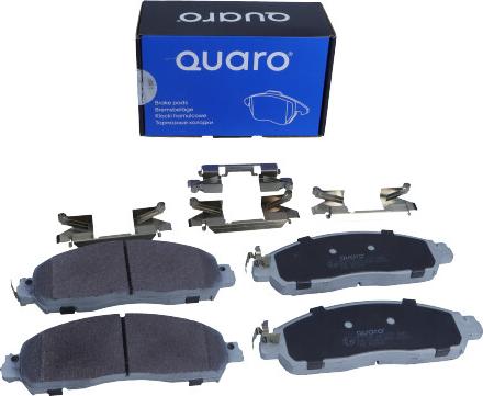 QUARO QP9338 - Тормозные колодки, дисковые, комплект autospares.lv