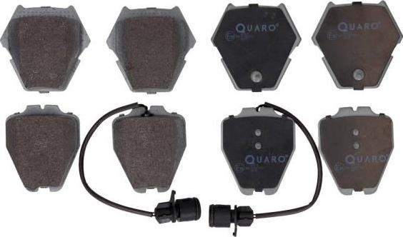 QUARO QP9276 - Тормозные колодки, дисковые, комплект autospares.lv