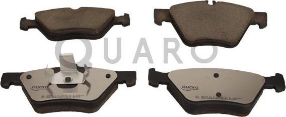 QUARO QP4421C - Тормозные колодки, дисковые, комплект autospares.lv