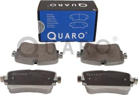 QUARO QP4651 - Тормозные колодки, дисковые, комплект autospares.lv