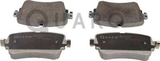 QUARO QP4651 - Тормозные колодки, дисковые, комплект autospares.lv