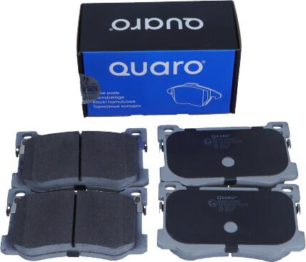 QUARO QP4669 - Тормозные колодки, дисковые, комплект autospares.lv