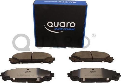 QUARO QP4019C - Тормозные колодки, дисковые, комплект autospares.lv