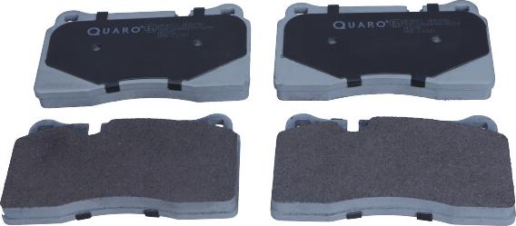 QUARO QP4011 - Тормозные колодки, дисковые, комплект autospares.lv
