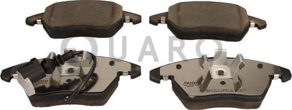 QUARO QP4073C - Тормозные колодки, дисковые, комплект autospares.lv