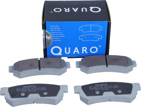 QUARO QP4186 - Тормозные колодки, дисковые, комплект autospares.lv