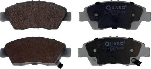 QUARO QP4123 - Тормозные колодки, дисковые, комплект autospares.lv