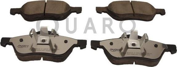 QUARO QP4311C - Тормозные колодки, дисковые, комплект autospares.lv