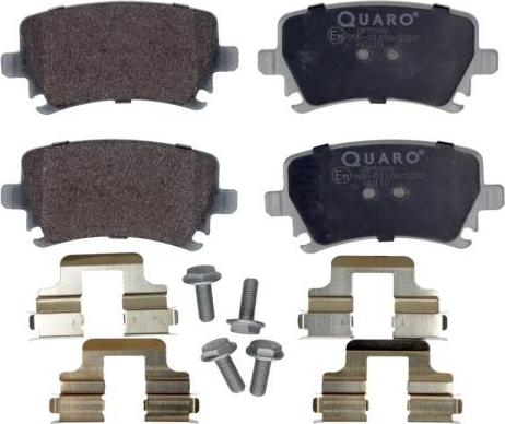 QUARO QP5999 - Тормозные колодки, дисковые, комплект autospares.lv