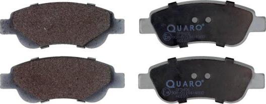 QUARO QP5456 - Тормозные колодки, дисковые, комплект autospares.lv
