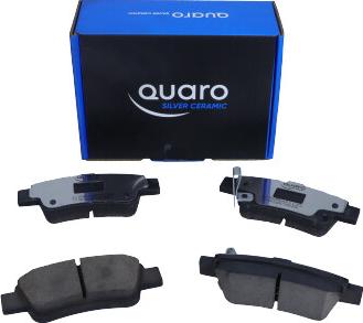 QUARO QP5463C - Тормозные колодки, дисковые, комплект autospares.lv