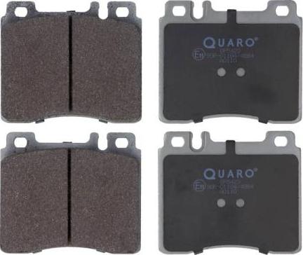 QUARO QP5423 - Тормозные колодки, дисковые, комплект autospares.lv