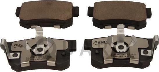 QUARO QP5504C - Тормозные колодки, дисковые, комплект autospares.lv