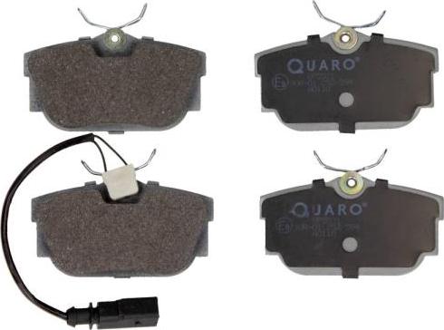 QUARO QP5531 - Тормозные колодки, дисковые, комплект autospares.lv
