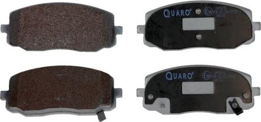 QUARO QP5655 - Тормозные колодки, дисковые, комплект autospares.lv