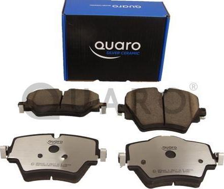 QUARO QP5668C - Тормозные колодки, дисковые, комплект autospares.lv