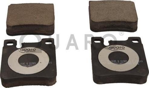 QUARO QP5009C - Тормозные колодки, дисковые, комплект autospares.lv
