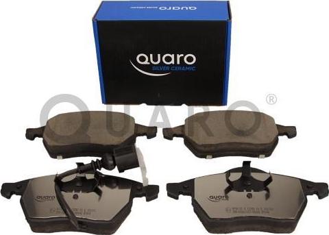 QUARO QP5013C - Тормозные колодки, дисковые, комплект autospares.lv