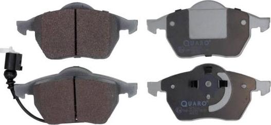 QUARO QP5013 - Тормозные колодки, дисковые, комплект autospares.lv