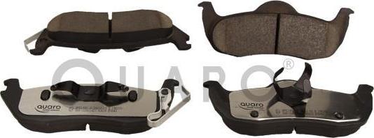 QUARO QP5195C - Тормозные колодки, дисковые, комплект autospares.lv