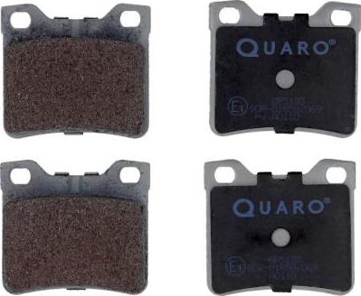QUARO QP5133 - Тормозные колодки, дисковые, комплект autospares.lv