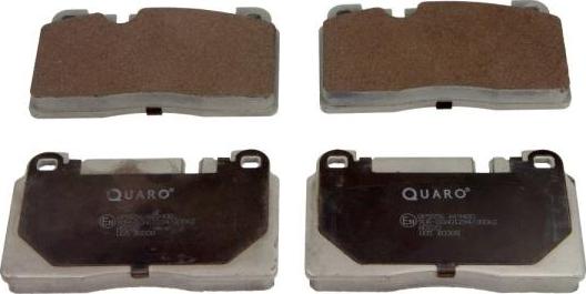 QUARO QP5856 - Тормозные колодки, дисковые, комплект autospares.lv