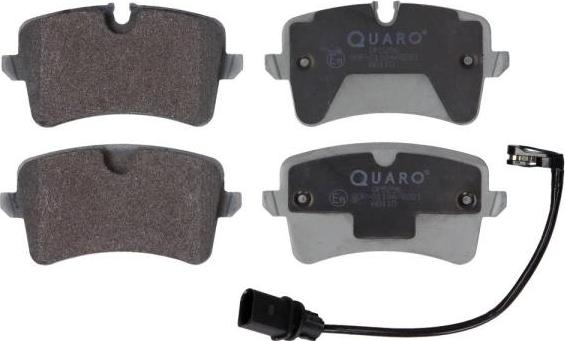 QUARO QP5296 - Тормозные колодки, дисковые, комплект autospares.lv