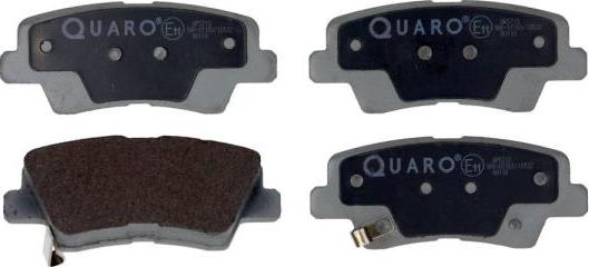 QUARO QP5713 - Тормозные колодки, дисковые, комплект autospares.lv
