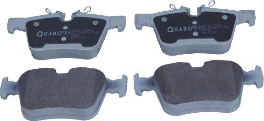 QUARO QP5781 - Тормозные колодки, дисковые, комплект autospares.lv