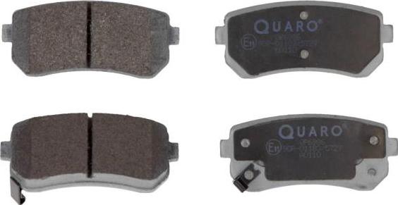 QUARO QP6986 - Тормозные колодки, дисковые, комплект autospares.lv