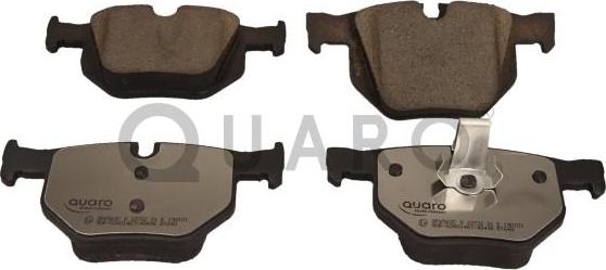 QUARO QP6562C - Тормозные колодки, дисковые, комплект autospares.lv