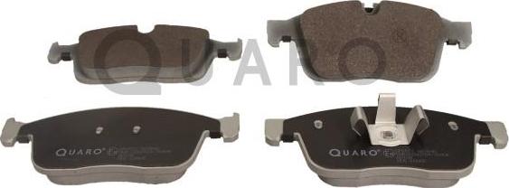 QUARO QP6572 - Тормозные колодки, дисковые, комплект autospares.lv