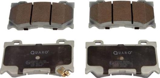 QUARO QP6699 - Тормозные колодки, дисковые, комплект autospares.lv